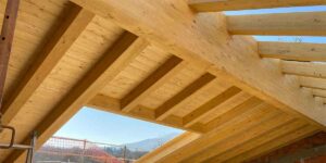 Scopri di più sull'articolo Costruzione tetto in legno lamellare